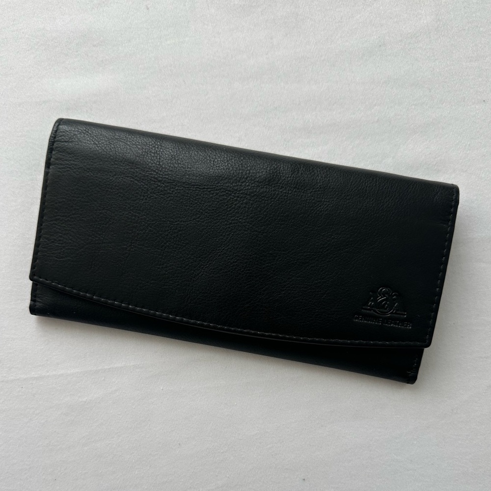 Black Leather Wallet